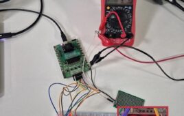 How to implement a voltmeter with a 3-digit, 7-segment indicator