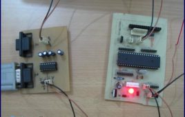 Serial Communication With Different Frame Size Using inbuilt USART of AVR Microcontroller Prototype