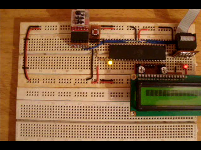 Burning BLS code into BLS of AVR circuit on breadboard