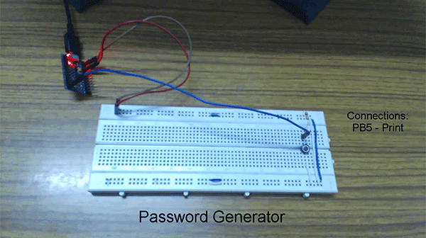 Prototype of Arduino Based USB Digital Password Generator 